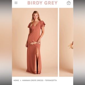 Birdy Grey Terra Cotta Hannah Dress sz M